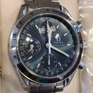 Omega Triple Calender Speedmaster with Box & Card